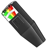 K2 EMF Meter Magnetfelddetektor, 5 LED Gauß-Messgerät Detektor für elektromagnetische Strahlung, Handheld emf messgerät, Für Testing Outdoor, Office Portable Magnetfeld Strahlung(Schwarz)