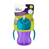 Philips AVENT SCF796/02 Strohhalmbecher, Silikon, violett