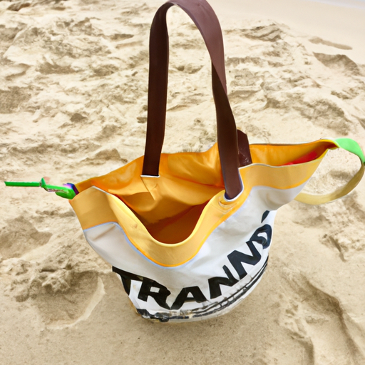 Perfekt gegen Regen: Strandtasche mit wasserdichtem Fach!