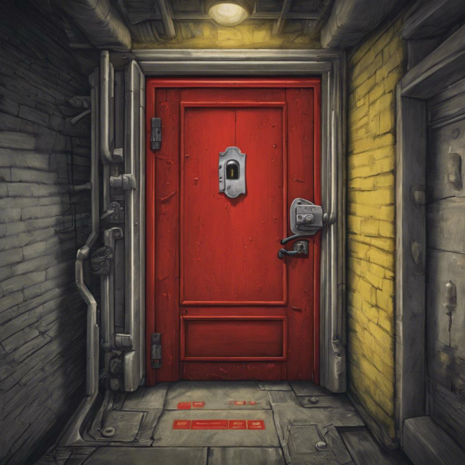 Erkunde das geheimnisvolle Spiel – Red Door Yellow Door: Das gruselige Gedanken-Experiment