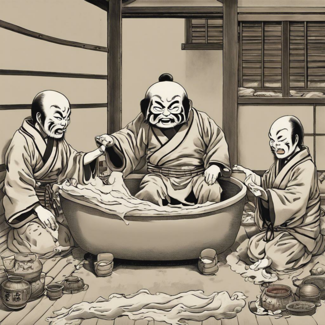 Die faszinierende Welt des Daruma-San: Das Badewannen Ritual