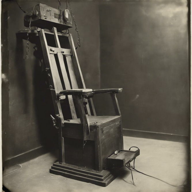 Schockierend: Die erste Hinrichtung auf dem elektrischen Stuhl