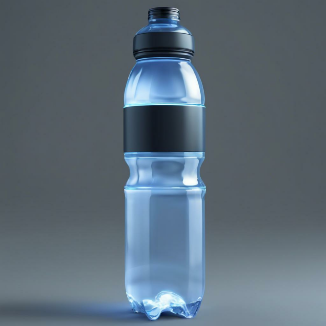 Bleib sichtbar in der Nacht: Die Wasserflasche mit LED-Licht für nächtliche Sichtbarkeit!