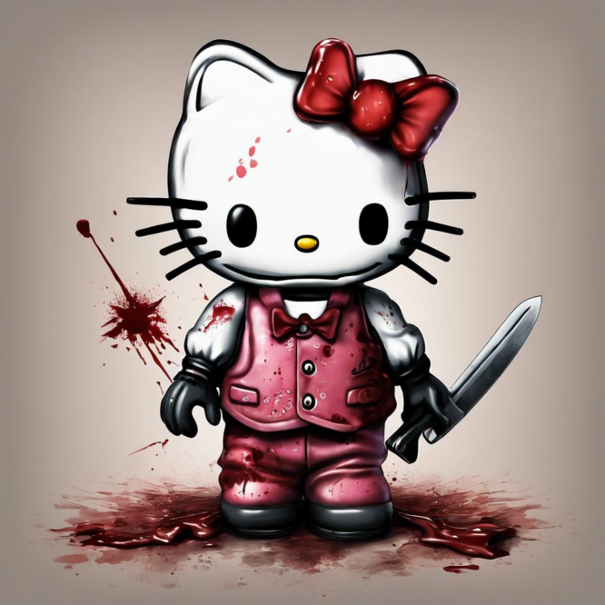 Entdecke den Kult um Hello Kitty: Mord und Missverständnisse im Deutschen