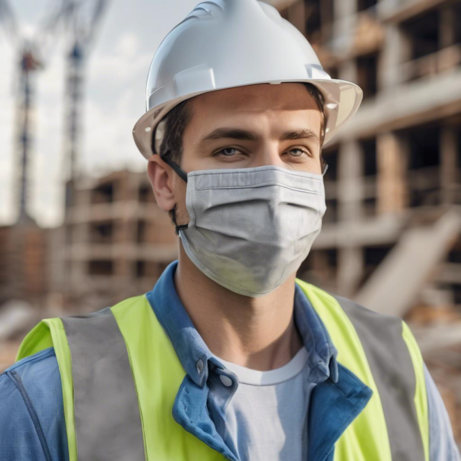 Gesichtsmasken für den Einsatz bei Bauarbeiten: Warum du sie unbedingt brauchst!